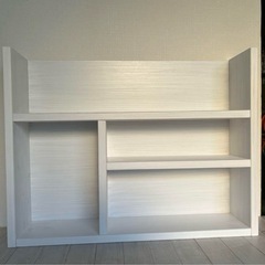 スタイリッシュな収納棚//キッチンカウンターや後ろに❗️画像何枚か載せてます！の画像