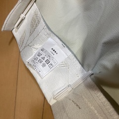 ニトリ　遮光1級・遮熱・遮音カーテン(パルモ アイボリー) 2枚　100X110 の画像
