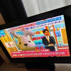 【手渡し限定】日立WoooP42-H03★内蔵HDD250GB★...