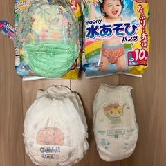 オムツと水遊びパンツ詰め合わせ