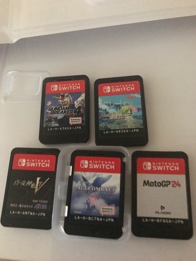 スイッチゲームソフトまとめて