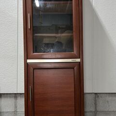 PAMONA パモウナ 7段 縦長 食器棚 収納棚 飾り棚 細長...