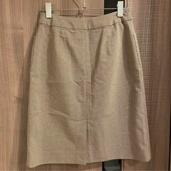 INED 台形チェックスカートの画像