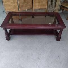 20250529002　家具　ガラステーブル