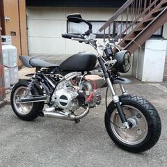 愛知県みよし市発　カスタム　中華モンキー　125cc アルミフレーム　ベース車輌の画像