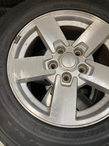jeepホイール　冬タイヤセット　