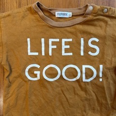 美品CLOUDY Tシャツ 90 80 2枚セットの画像