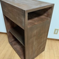 木製ワゴン(キャスター付き)無料の画像