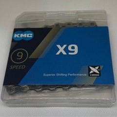 KMC X9 9速用 チェーン 自転車 シルバー 未使用