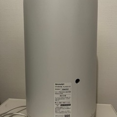 SHARP 空気清浄機 FU-NC01-W ホワイトの画像