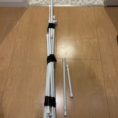 突っ張り棒9本