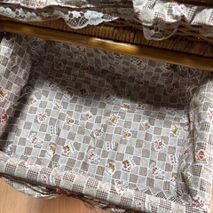 ●籐　５段収納●あげますの画像