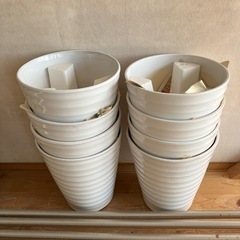 素焼きの鉢　９号鉢×８鉢