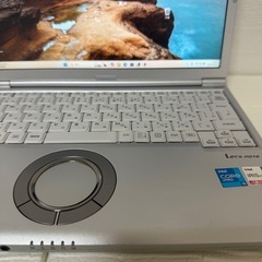 Let's note SV1 レッツノート Corei5第11世代 大容量16GB SSD256GB バッテリー新品同様 a161の画像