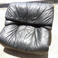 1人掛け本革ローソファー