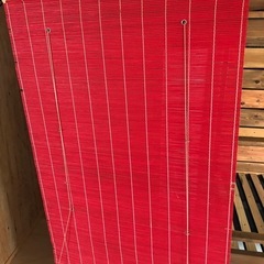 ★IKEA イケア　スクリーン　カーテン★赤