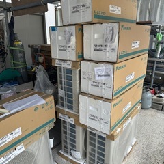 ✨新品エアコン　標準工事込　カード決済🉑クーラーの画像