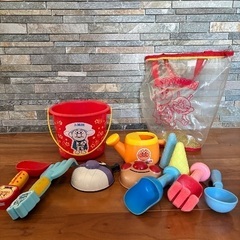 アンパンマン  お砂場あそび　バケツセット