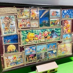 ディズニー　パズル２セット　完成品の画像