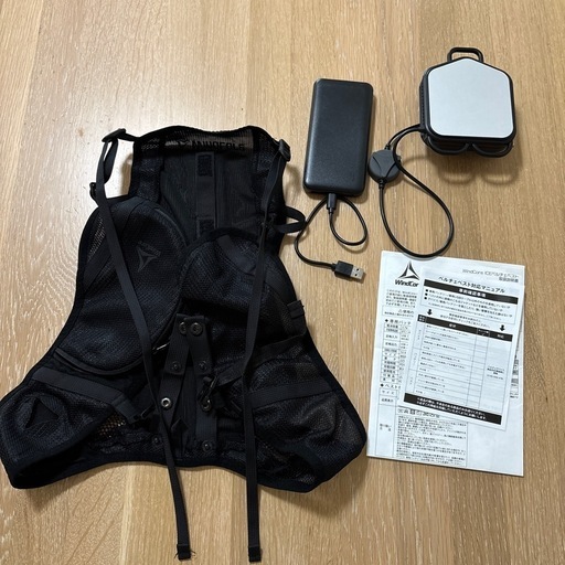 WindCore ICEクールベスト WZ-3 ブラック