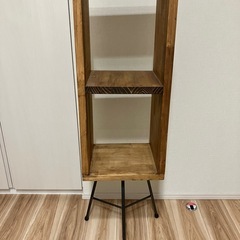 オープンシェルフ　ナチュラルウッド
