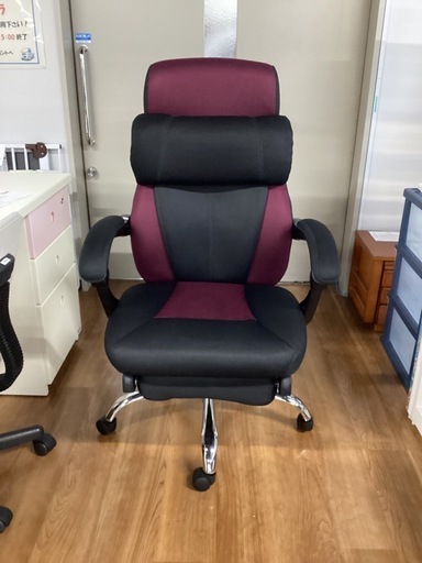 パーソナルチェア　リクライニング機能付き【町田市再生家具】250606