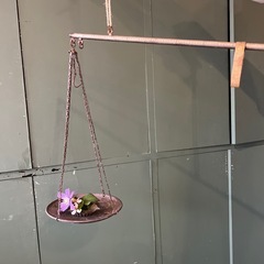 古びた天秤はかり　古民具　アンティークク　真鍮製❓
の画像