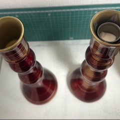 インテリア　キャンドルスタンド2本セットの画像