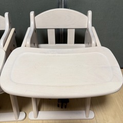 ベビーチェア　ローチェア　折りたたみ　2脚
セット　　の画像