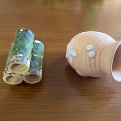 ‼️最終値引き‼️※お気に入りしてる方やご興味ある方は早めのご連絡お願いします🙇🏻‍♂️水槽レイアウト　水草土管4点セットの画像