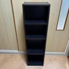 解体希望はご相談ください。可動式　4段カラーボックス