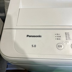 2022/動作ok Panasonic パナソニック　洗濯機　5キロの画像