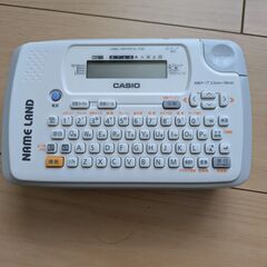 CASIO　ネームランド　テープ付き