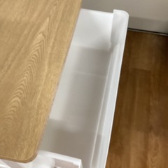 プラ衣装ケース3段【町田市再生家具】0530の画像