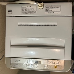 PANASONIC パナソニック 洗濯機 6kg NA-F60B11の画像