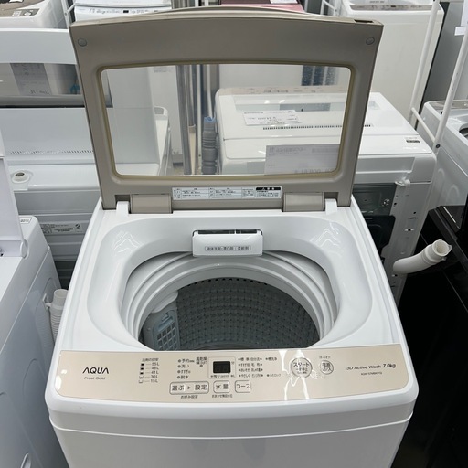AQUA 洗濯機 22年製 7.0kg TJ12251