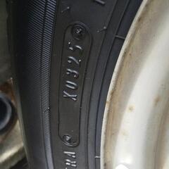 新品交換、145R12.２日使用の画像