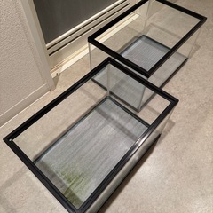 〈難あり〉45センチ水槽 ×2