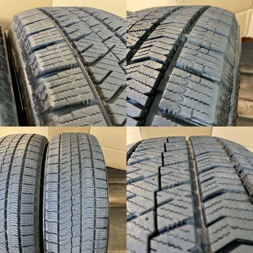 スタッドレス195/65R15 2本／BS BLIZZAK VRX2 7分上 A4889-32