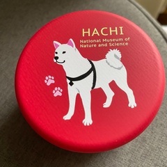 【300円】忠犬ハチ公　小物入れ缶
