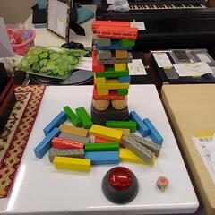 美品 カワダ　時限装置付つきタワーゲーム　ボンバランス　83908