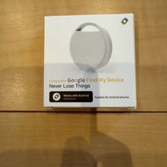 🔑【新品未使用】Android専用 紛失防止タグ Google認...