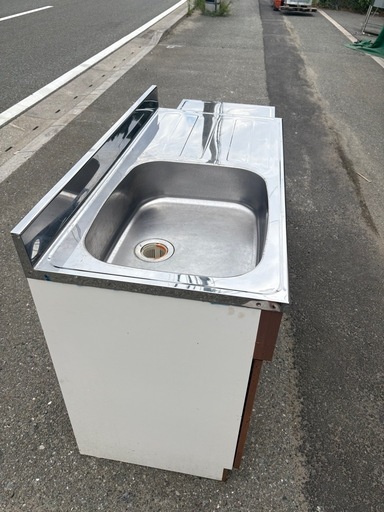 ⭐︎中古品 流し台 ガス代付き 1800x550mm⭐︎