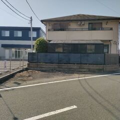 売土地 茨城県つくば市筑穂1丁目 駐車場自販機資材置き場など