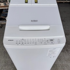 ✅【ほぼ未使用・2024年製】日立 10kg 全自動洗濯機 BW-X100J｜高性能モデルが今だけ 配達\確認可能一年保証有りの画像
