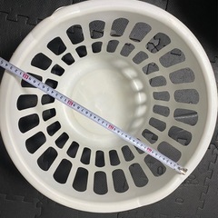 プラスチック　ランドリーかごの画像