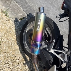 cbr250r事故　部品取りの画像