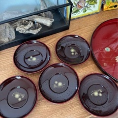 菓子器 菓子鉢　茶托　セットの画像