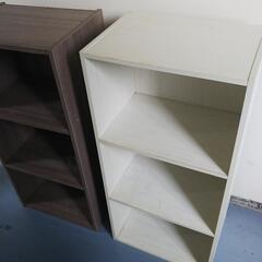 三段ボックス カラーボックス 収納の画像