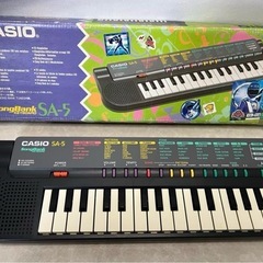 【動作品】 CASIO カシオ ミニピアノ SA-5
